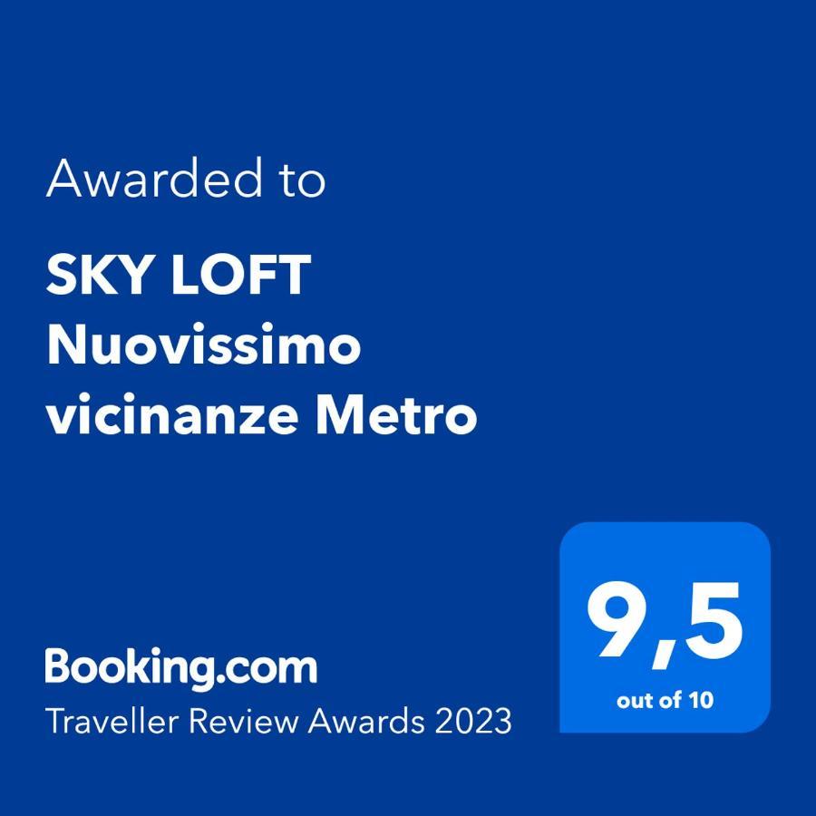 Appartement Sky Loft Nuovissimo Vicinanze Metro à Turin Extérieur photo